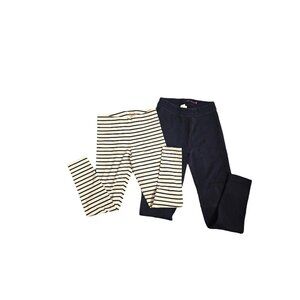 Boden Kids Cozy Leggings 9-10Y Striped & Solid Navy Crewcuts 12Y Bundle Cozy